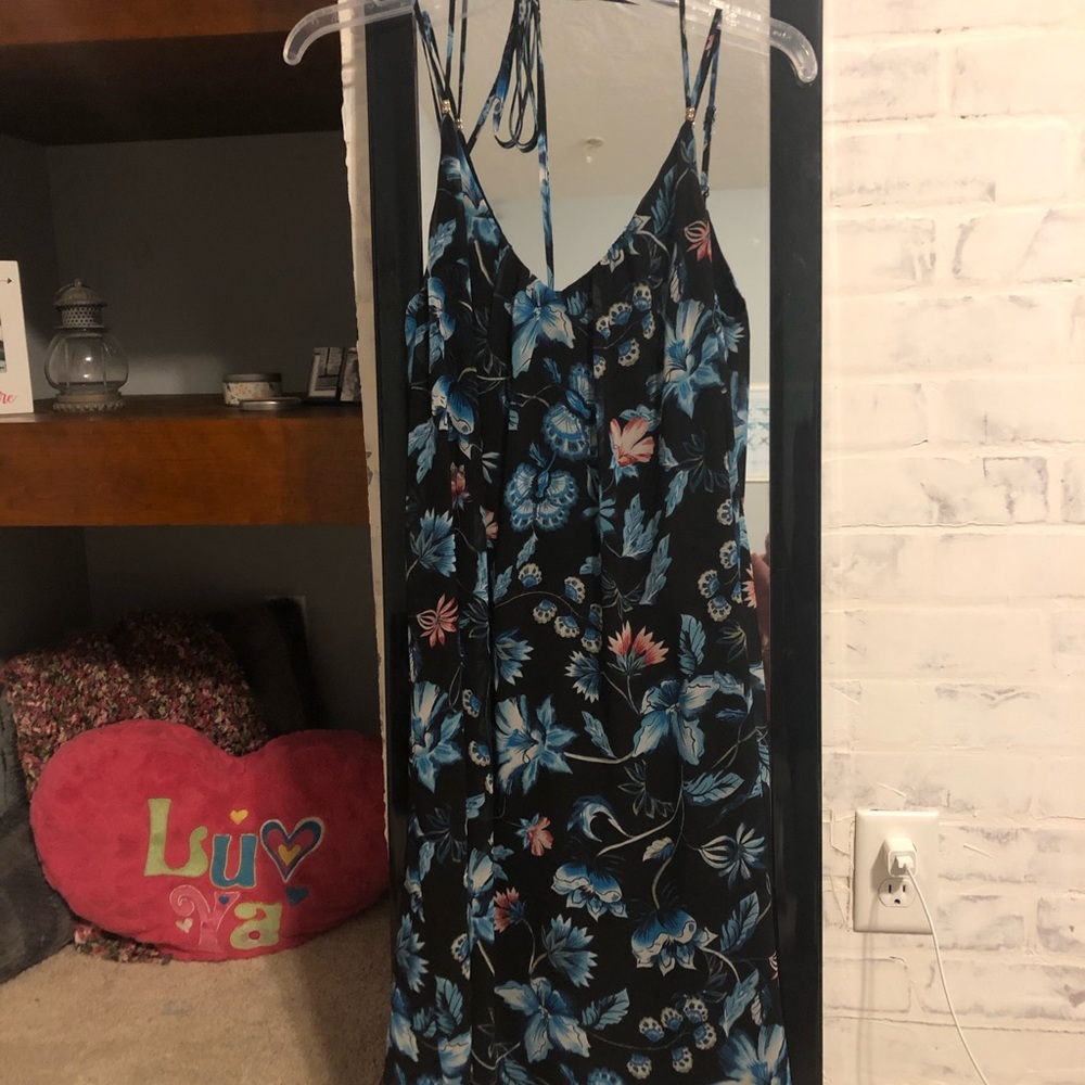 Slip/swing floral dress